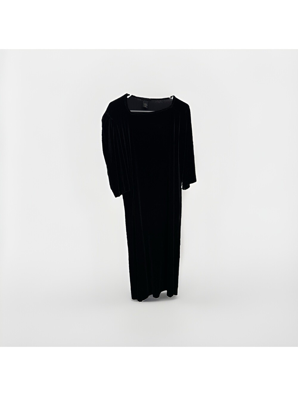 vintage lane bryant dress Balck Velvet Like Feel Size 18/20